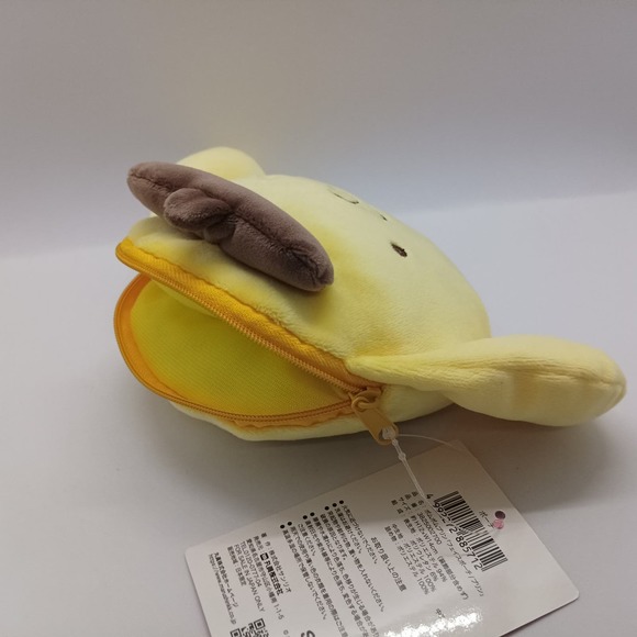 Pompompurin sanrio face plush pouch - Picture 3 of 10